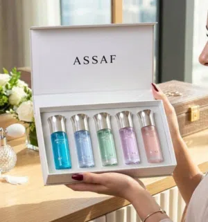 بكج عطور ASSAF الخماسي الفاخر   دلل نفسك أو أهدي من تحب بمجموعة عطور ASSAF المميزة   5 عطور