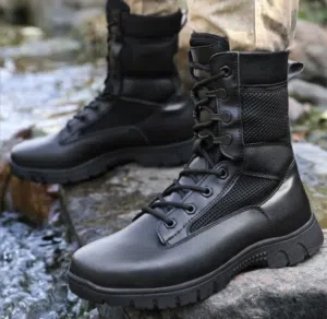 بسطار جديدة بلون اسود رجالي