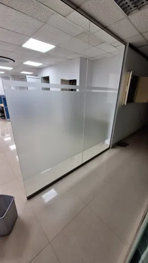 We have All kinds of Glass Sticker Frosted for Privacy Black Tint UV Film Installation Service