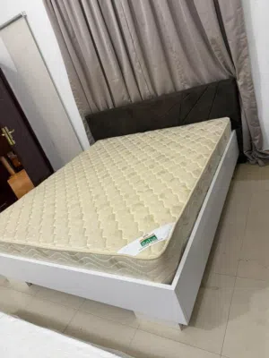 King bed with mattress for sale