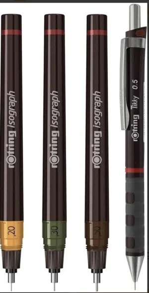 اقلام روترنج قرطاسية هندسة عمارة Rotring