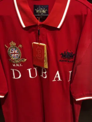 تي شيرت بولو الأصلي 3 xl لون احمر جديده