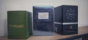 عطور أصلية جديدة مكرشمة بالنايلو ماركة الرصاصي و أفنان، أصلية 100% بالكود و سعر أقل من السوق