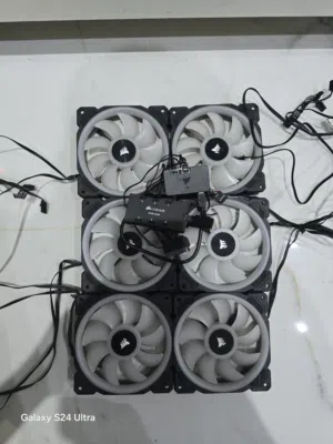 corsair fans 6x120LL