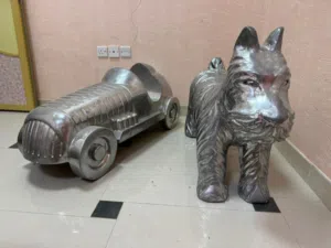 عدد 2 مجسمات للزينه داخلي خارجي