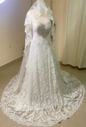 فستان زفاف Luxury wedding dress