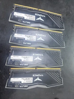 T-FORCE DELTA 32GB 3600HZ (8×4) نظافه لوك