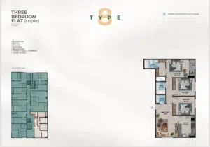 118 m2 3 Bedrooms Apartments for Sale in Muscat Madinat As Sultan Qaboos