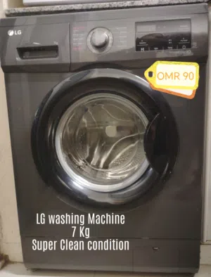 Super Clean 7Kg LG front load washing machine