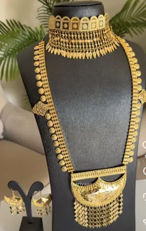 عقد مطلي ذهب عيار 21