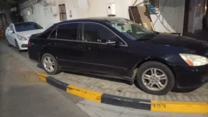 للبيع هوندا اكورد موديل 2007 مسجله ومامنه 5 معاها بنبر امامي جديد