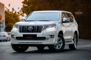 Toyota Prado 2020 White  Agency  Low Mileage  Bahrain Spec  BD 12,950  Excellent condition