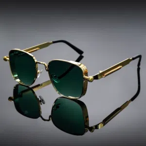 نظّارات شمسيّة ذات تصميم أنيق وجميل ، بأطراف ذهبيّة... 30 درهما فقط Stylish and elegant sunglasses