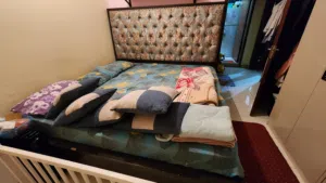 Safat Home King Size bed with Mattress free