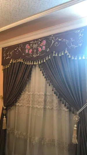 ستائر بلتكانه قطيفه
