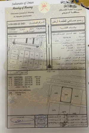 Residential Land for Sale in Buraimi Al Buraimi
