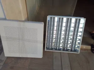 سقف معلق مع انارة