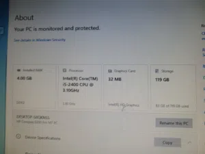 الإعلان كمبيوتر اتش بي