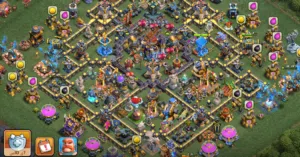 حساب كلاش اوف كلانس 18 شبه ماكس للبيع 350$ ضمن شمال لبنان طرابلس و عكار