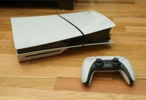 For sale ps5 slim with one controller in perfect condition