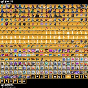 حساب فورتنايت حفل ملكي ( جدا قوي )