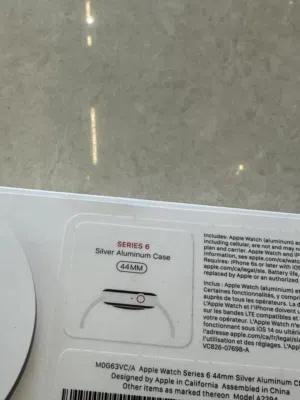 Apple Watch s6 جديدة مسكرة
