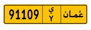 رقم مميز 91109