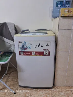 اثاث غرفة نوم كاملة مع غسالة  ومكيف 1.5 طن      Complete bedroom furniture set with washing machine