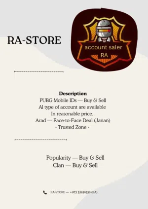 RA-STORE / account seller