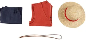 *زي لوفي - MONKEY D. LUFFY COSTUME* ب40 دينار فقط