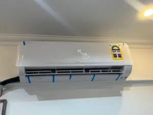 Air conditioner . Good condition. Only 6 months used. We are selling due to leaving office