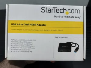 USB 3.0 to Dual HDMI Adapter