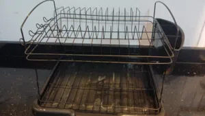 حامل صحون شبه جديد