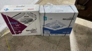 مروحة شامي سقيفة مربعة 60/60سم