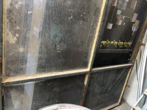 واجهة محل او كهوة جام خانة وباب