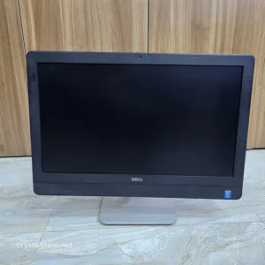 جهاز كمبيوتر بشاشة 24 بوصة مدمجة من شركة ديل معالج آي5 الجيل الرابع، جاهز للاستخدام فورا