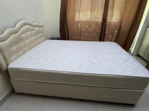 Double size bed is available in a very good condition. OMR 55