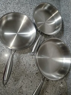 طقم مقالي ستانلس ستيل تقيل صب