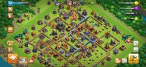حساب كلاش اوف كلانس قوي تاون هول 17