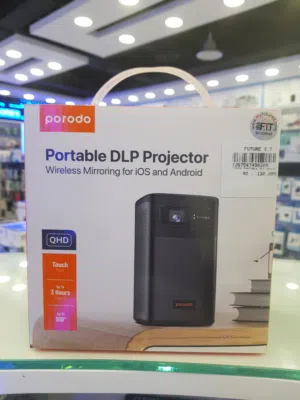 Porodo portable DLP projector QHD