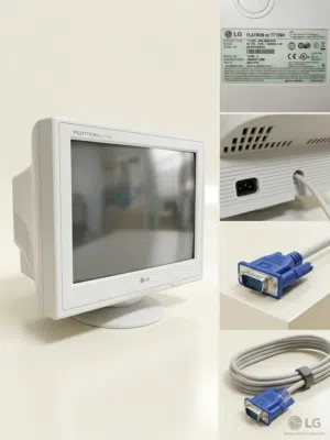 شاشة crt LG بحجم 17بوصة