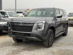 نيسان باترول2026 خليجي في الامارات عروض لا تتوقف متوفر التصدير - فاخرة اس يو في رمادي مع تقنيات حديث