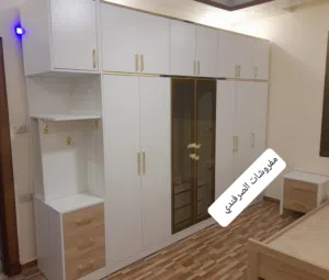 غرف نوم ماستر خشب لاتيه 18م جميع المقاسات والوان حسب الطلب