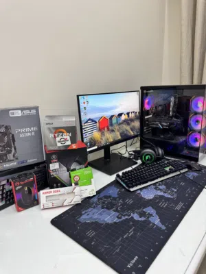 جهاز كمبيوتر استخدام ثلاث شهور بالضمان بالعلب