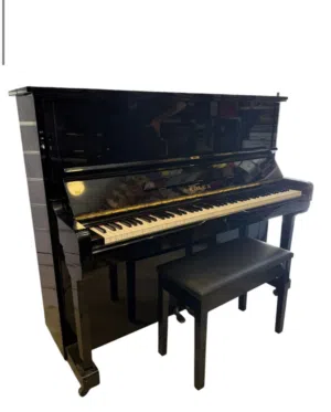 بيانو رولكس حائط اسود – Rolex Upright Piano Polished Black