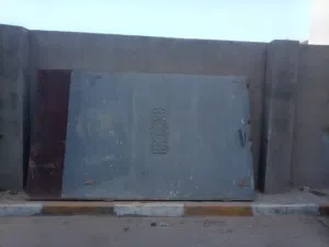 باب حديد سحاب