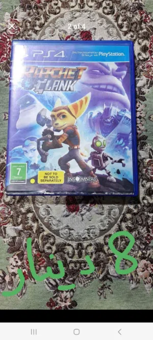 سيديات 4 للبيع   راتشت اند كلانك RATCHET & CLANK سونيك فرونتيرز SONIC FRONTIERS