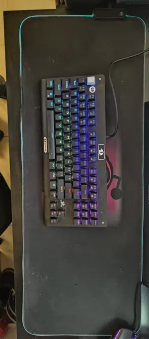 ميكانيكال كيبورد ريدراجون keyboard redragon dark avenger