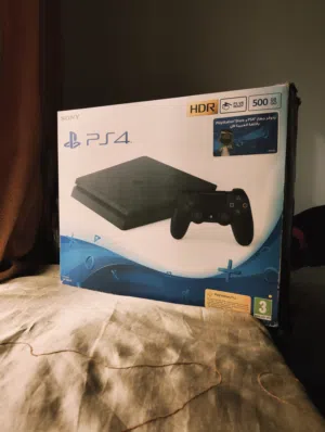 PS4 slim (500GB) حاله نادره