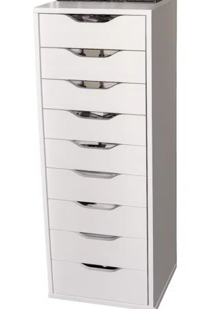 Drawer unit with 9 drawers